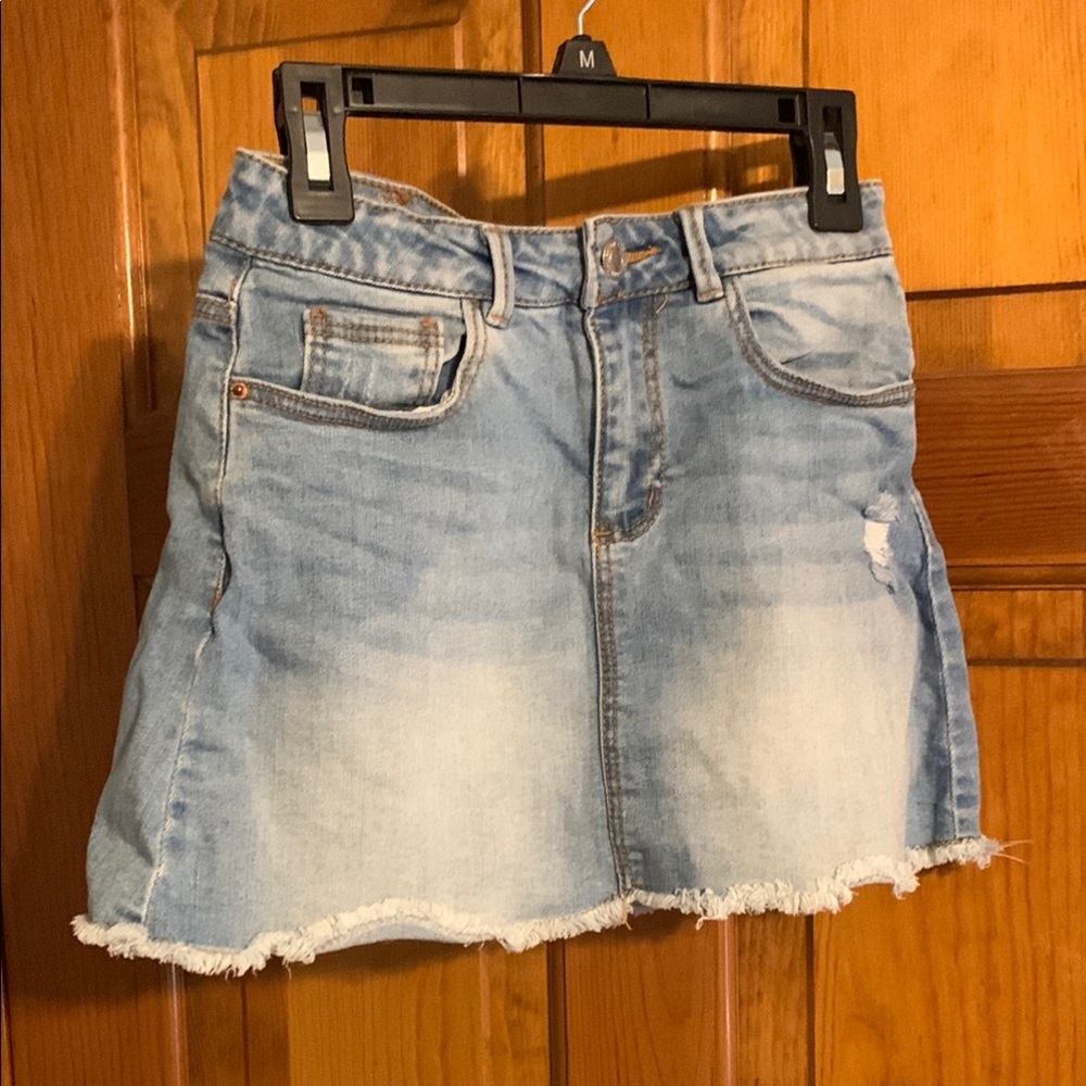 Blue Mini Casual Shirt